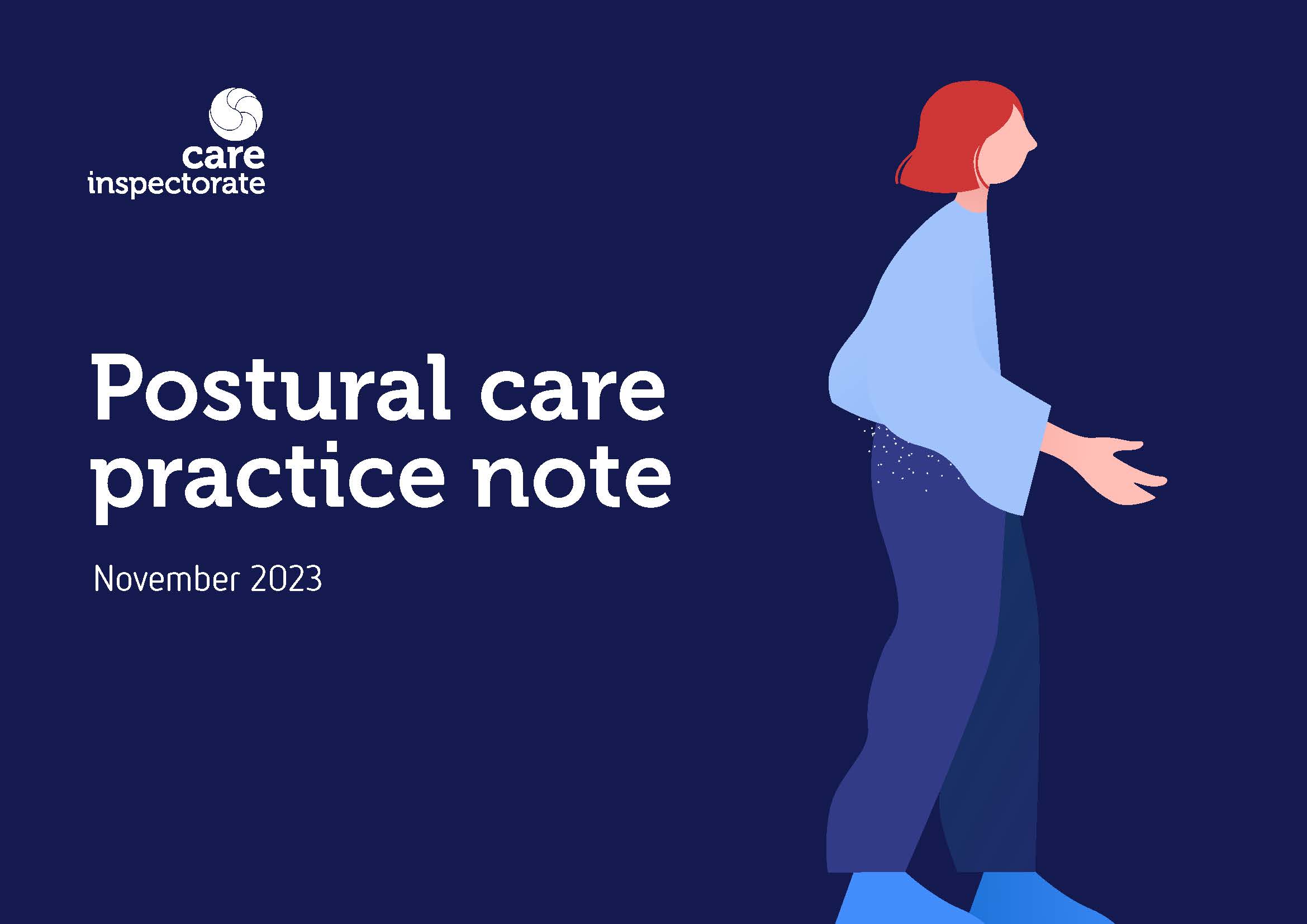 New practice note promotes postural care in services for adults and older people